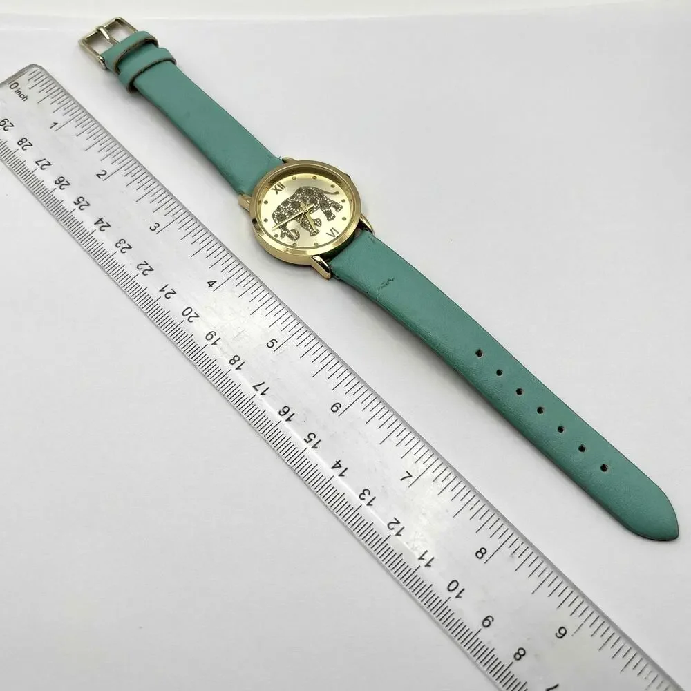 Turquoise Elephant Watch